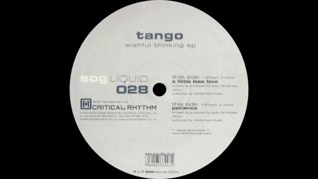 Tango – Little Less Love (Original Mix) смотреть онлайн