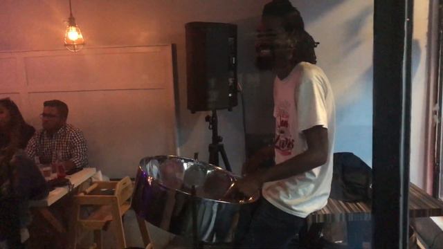 Steel pan welcome to Maracas Restaurant - Kensington Market Toronto Canada September 2019 смотреть онлайн