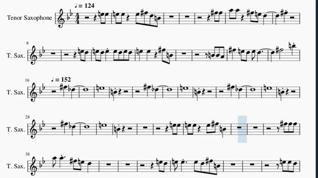Tenor Sax Sheet Music: How to play Everybody by Mac Miller смотреть онлайн