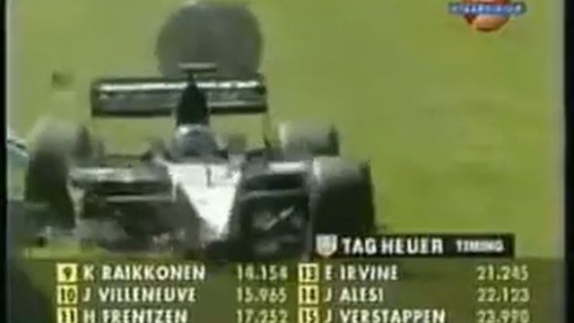 2001 F1 San Marino GP - Fernando Alonso crashed at Variante Alta смотреть онлайн