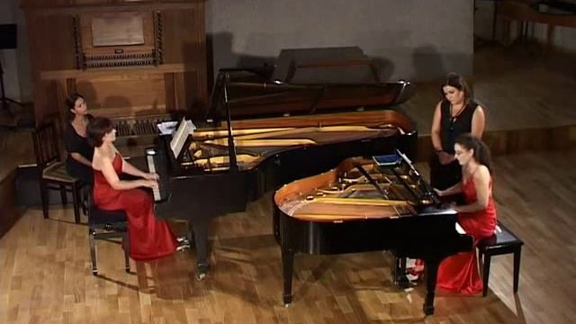 A.Harutyunyan "Armenian Rhapsody" for two pianos смотреть онлайн