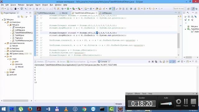 Java 9 try with resources, Collections and Stream API смотреть онлайн