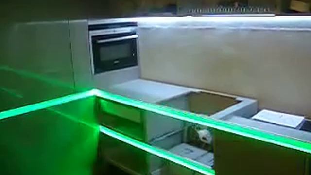 Кухня с диодной подсветкой смотреть онлайн