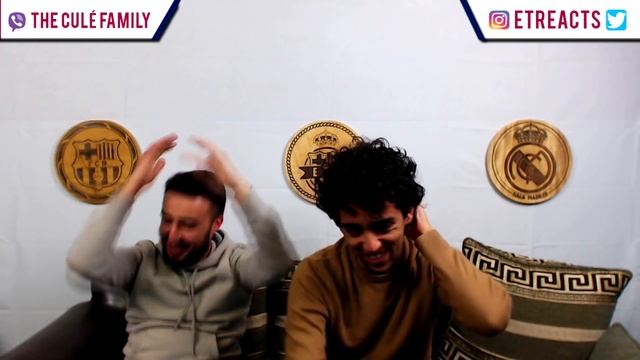 INCREDIBLE SCENES!! BARÇA FANS REACT TO MADRID'S LATE DRAW VS VALENCIA | REACTION - REACCION смотреть онлайн