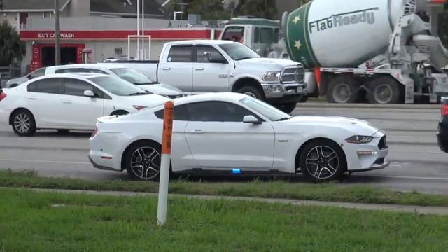 FHP White Unmarked 5.0 Mustang смотреть онлайн