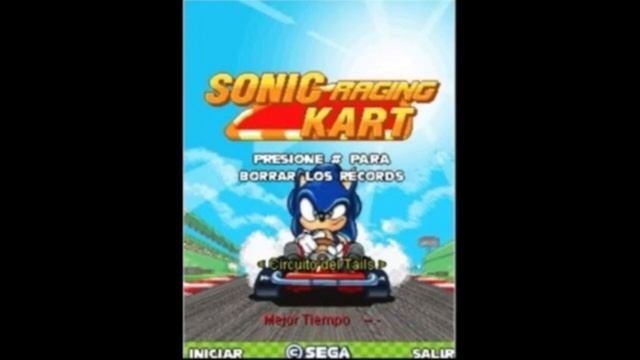 Sonic Racing Kart Java music ost - Largada 2(MIDI) смотреть онлайн