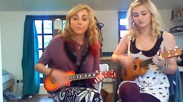super bass/she will be loved- Ukuladies ukulele cover смотреть онлайн