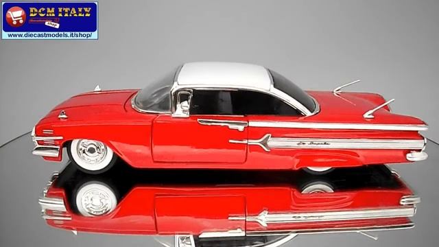 Chevrolet Impala (1960) - Jada Toys - 1:24 смотреть онлайн