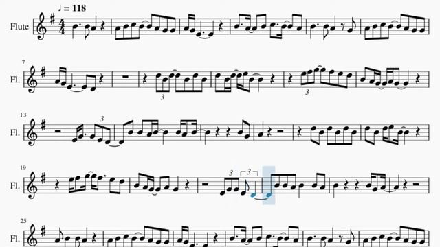 Flute Sheet Music: How to play Love Of My Life by Harry Styles смотреть онлайн
