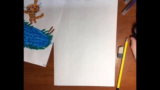 Мастер-класс по рисованию "Приключения рыжего кота" :) смотреть онлайн