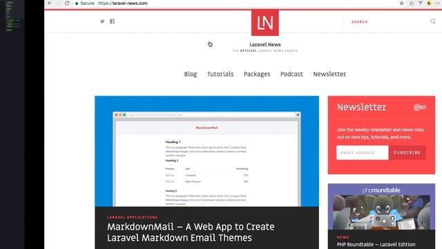 Formation Laravel 5 - 62 - (Laracarte) Création de notre projet Laravel 5.5 смотреть онлайн