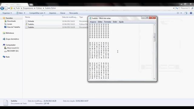 Sudoku Solver - Python смотреть онлайн