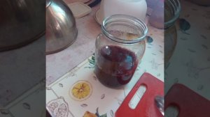 Желе из замороженных ягод.