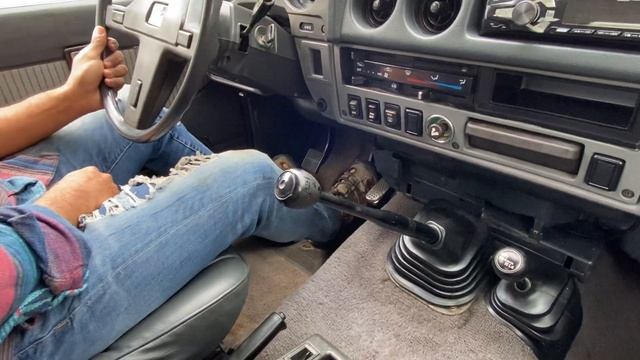 1987 Land Cruiser - H4 Drive Shifting 2nd-3rd to 4th смотреть онлайн