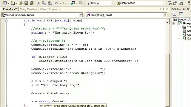 Lesson3 Concatenate & StringBuilder смотреть онлайн