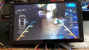 Парктроники универсальные с выводом изображения на магнитолу