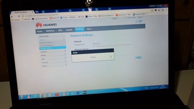 Konfiguracja Routera HUAWEI E5186s-22a