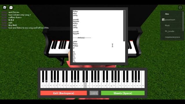 Piano Roblox Tokyo ghoul unravel смотреть онлайн