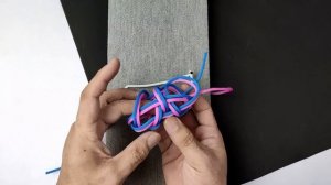 Super Easy Paracord Lanyard Keychain | How to make a Paracord Key Chain Handmade DIY Tutorial #10