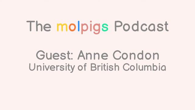 molpigs podcast #18: Anne Condon - Meet the Molecular Programmer смотреть онлайн