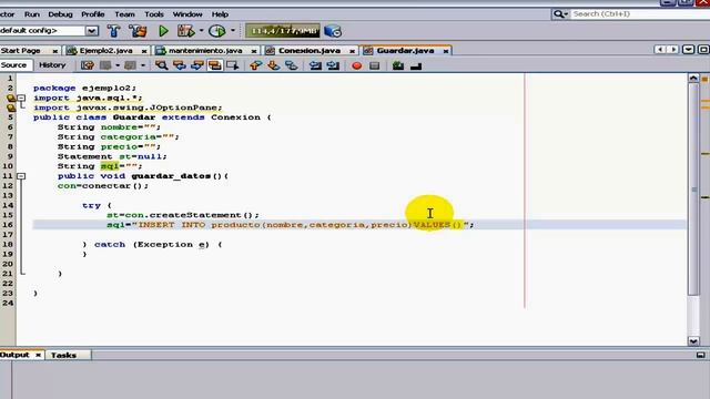 Insert, Delete y Update en Java con Mysql 2/5 смотреть онлайн