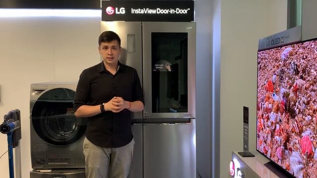 Холодильники LG с технологией InstaView™ Door-in-Door® смотреть онлайн