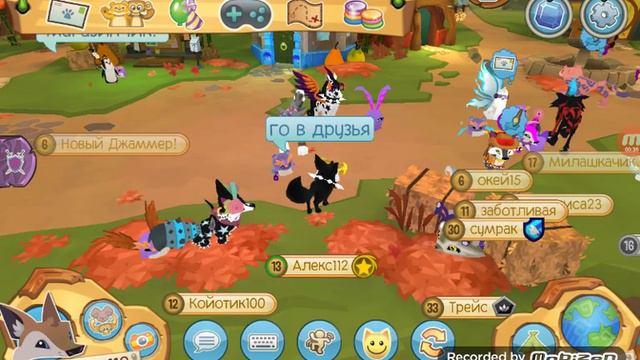 Типы игроков в игре Animal Jam Play Wild!/Смотреть всем.
