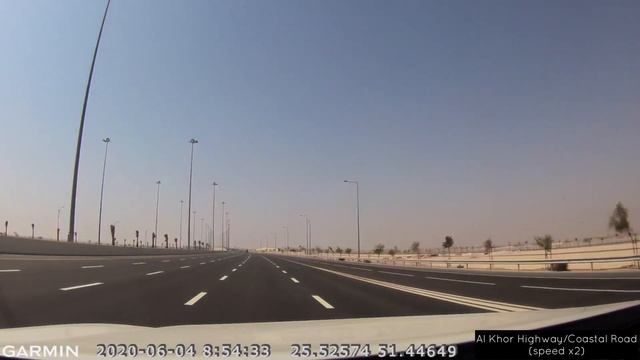 Al Khor Highway / Coastal Road | Qatar Street | Southbound Road Trip смотреть онлайн