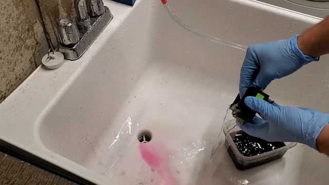 How to clean flush HP 920 Printhead 6500, 6500a, 6100, 7500a printers and Photosmart 564 смотреть онлайн