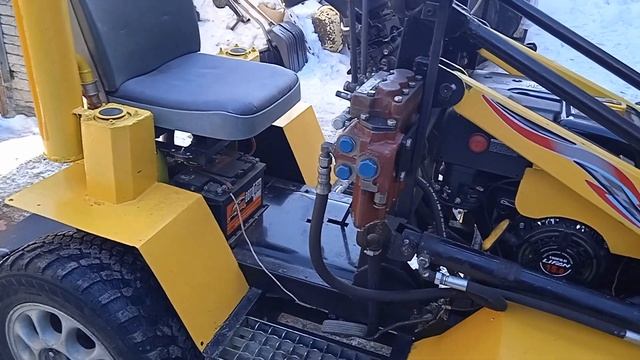 Мини трактор на гидроходу своими руками смотреть онлайн