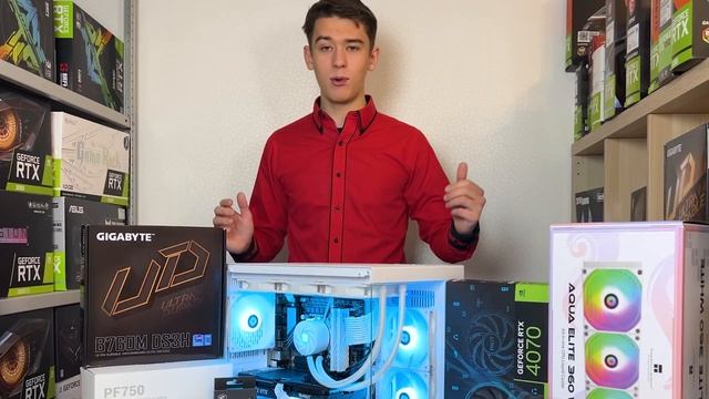 Сборка Компьютера на RTX 4070 смотреть онлайн
