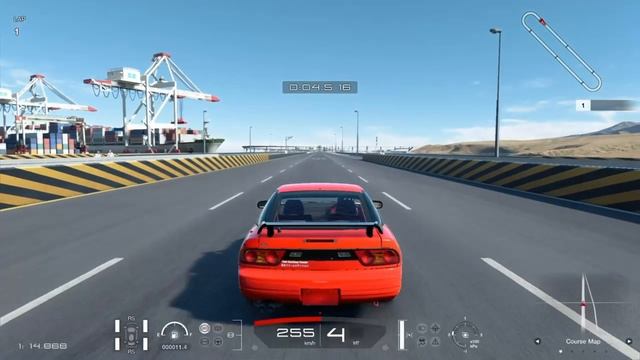 Gran Turismo Sport | Nissan 180SX Type X Tuned HP 394 - Top Speed Km/h 342 Mph 212 смотреть онлайн