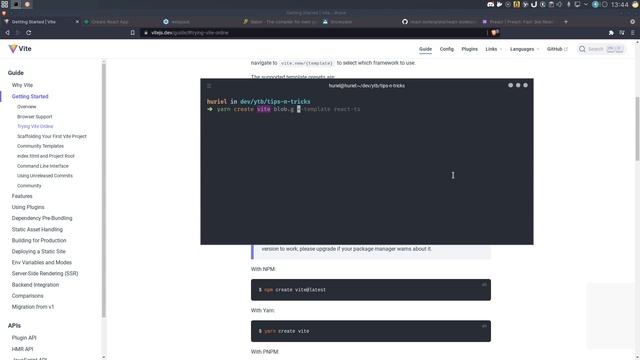 Chega de CRA! Criando projetos React com Vite - Tips N' Tricks #14 смотреть онлайн