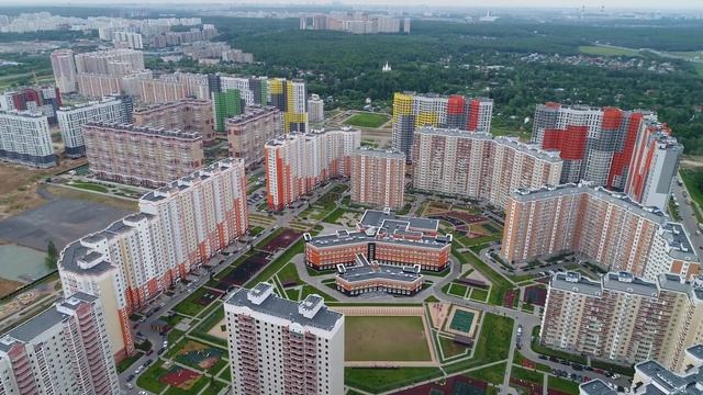 Бутово Парк облет района смотреть онлайн