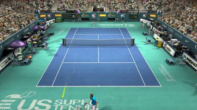 Virtua Tennis 4 - Roger Federer vs. Andreas Seppi смотреть онлайн