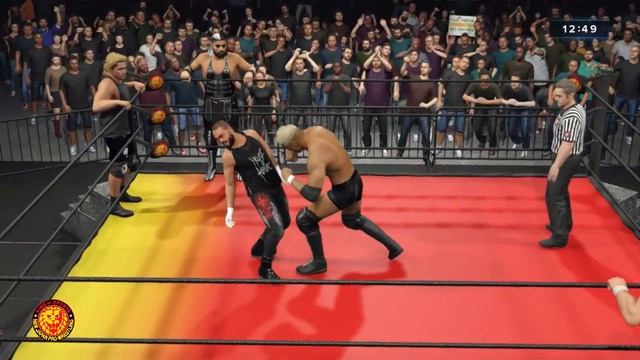 Okada, Tanahashi & Ishii vs HOUSE OF TORTURE / Six Man Tag Team Match / RtPS 2023 Night 9 / WWE 2K2 смотреть онлайн