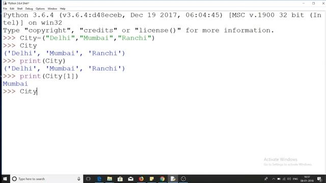 Python Tutorial in Hindi #15: Tuple using Python смотреть онлайн