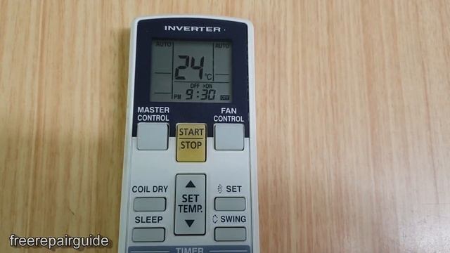 Fujitsu Air Conditioner: How To Set The Timer On / Off (Remote Control)