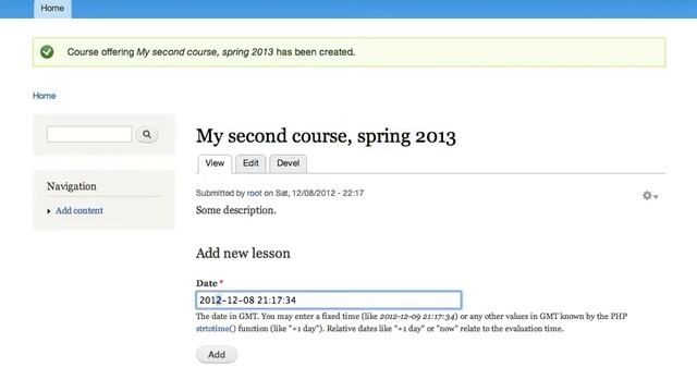 Course planner - early overview 2013-12-08 смотреть онлайн