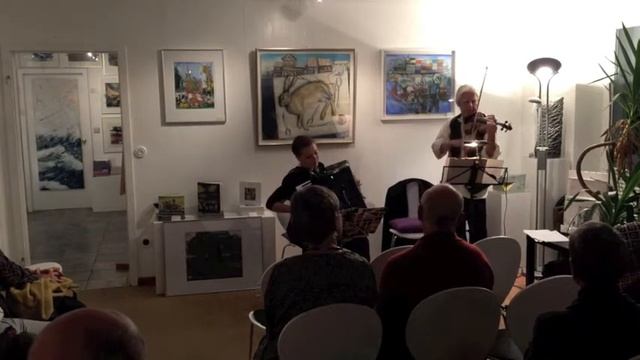 Tango und mehr, mit dem Duo "Herzdame" Helmut Herzog & Bianka Bruedgam in der Galerie Stexwig смотреть онлайн