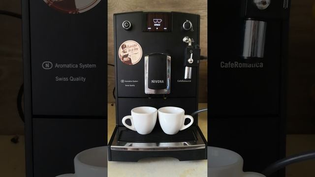 Приготовление 2х эспрессо в кофемашине nivona 660 смотреть онлайн