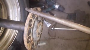 полуось. безопасная установка.