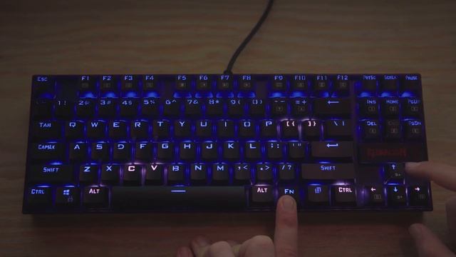 How to Program the Redragon K552-RGB Mechanical Gaming Keyboard смотреть онлайн