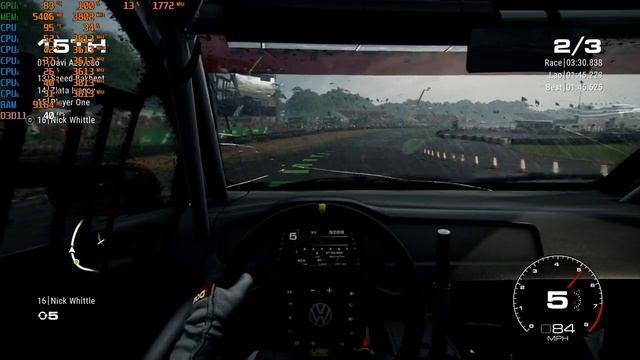 Grid - MSI GP73 - i7 8750H - GTX 1060 - BENCHMARK - MAX SETTINGS смотреть онлайн