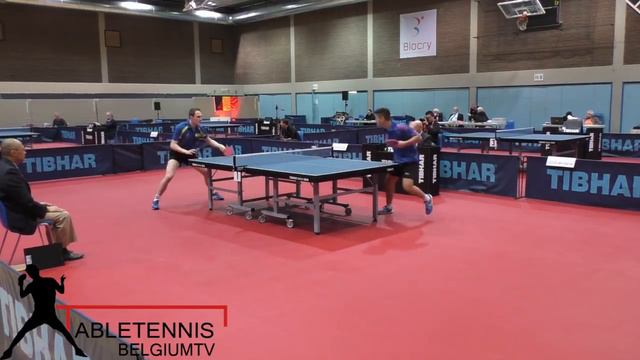 NUYTINCK Cédric - ALLEGRO MARTIN 1/2 BELGIUM NATIONAL 2018 TABLE TENNIS