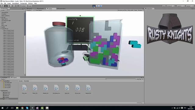 Тетрис на Unity смотреть онлайн
