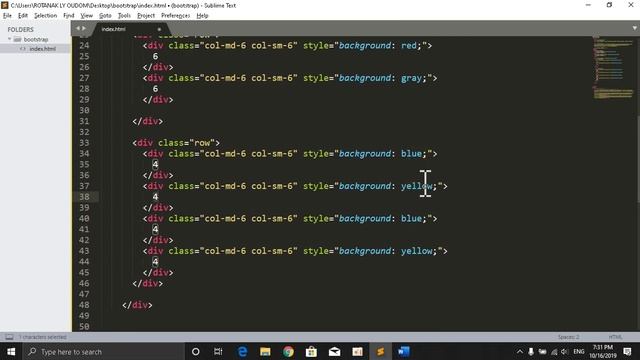 Review Grid in bootstrap 4 смотреть онлайн