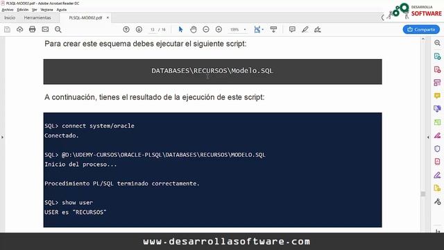 #UDEMY - #ORACLE #PLSQL - MODULO 02: ESQUEMA RECURSOS смотреть онлайн