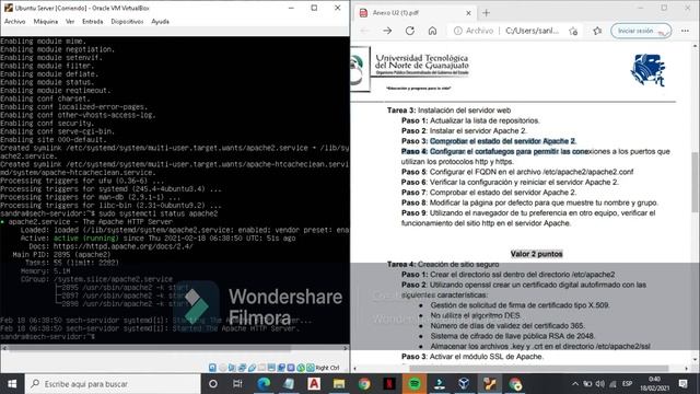 Configuración pagina https| Practica #https #oracle #redes #network смотреть онлайн