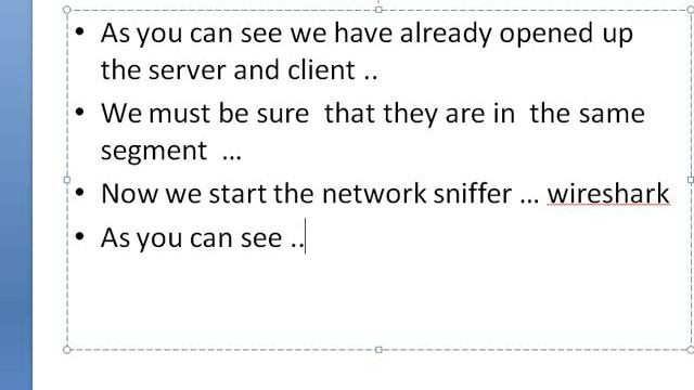 client server wireshark смотреть онлайн
